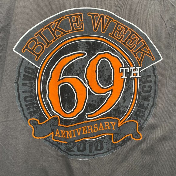 Bike Week Vest Light Weight Sz 3XL - Picture 6 of 7